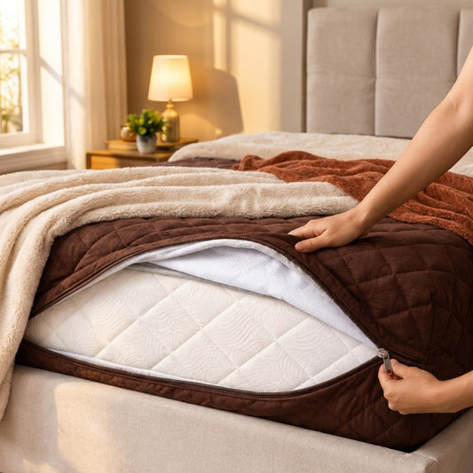 Quilted Mattress Protector | Reliable mattress protection with 360° Shield Technology.