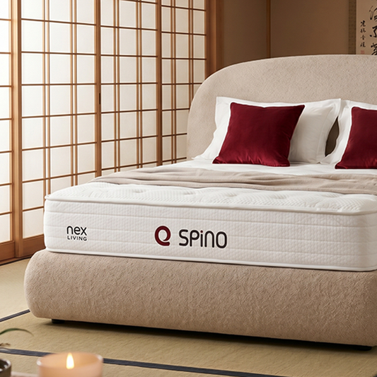 NEX SPINO balanced spinal support with SpineAlign Support Technology. | 10 years warranty